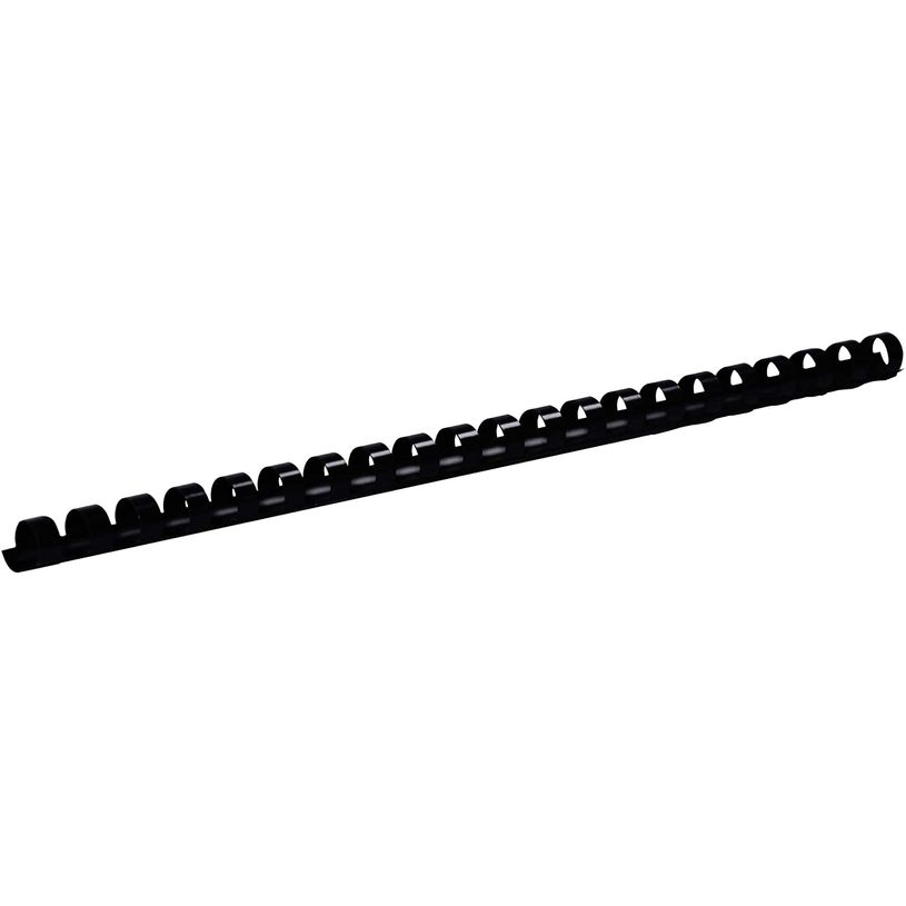 3584770910273-DSB - 100 anneaux de reliure en plastique - 12 mm - jusqu'à 80 feuilles - noir-P_79440843_1-0
