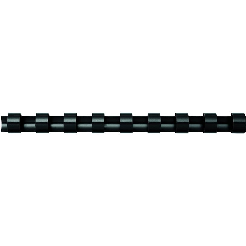 3584770910273-DSB - 100 anneaux de reliure en plastique - 12 mm - jusqu'à 80 feuilles - noir-P_79440843_3-2