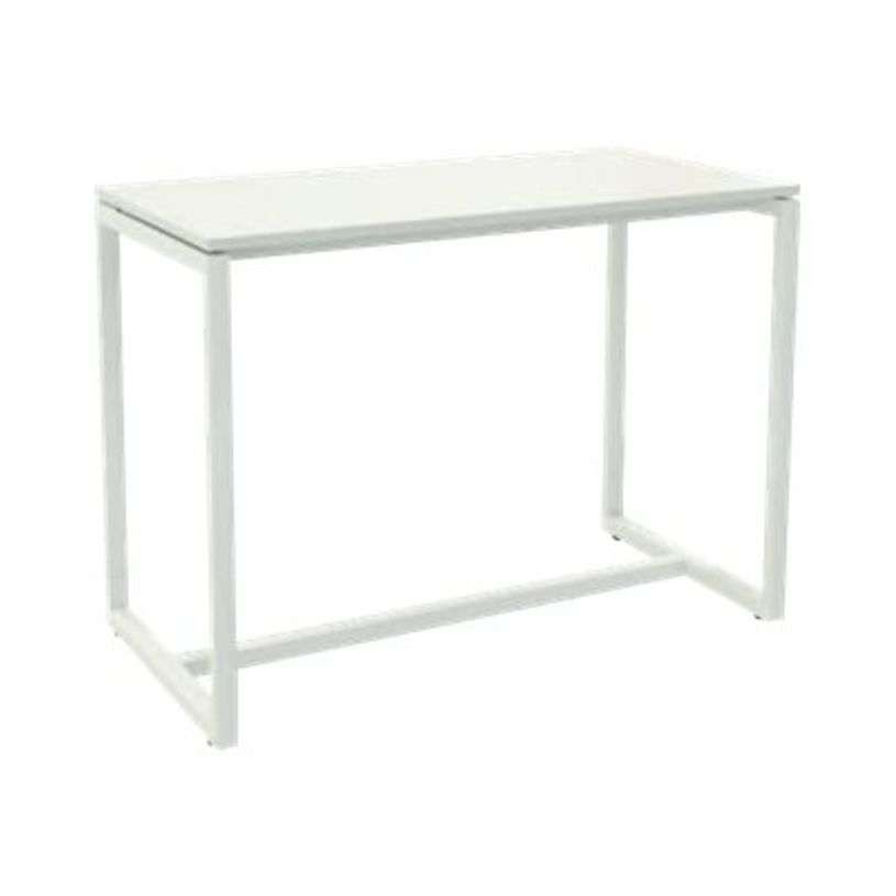 3660141221121-Table haute EASYDESK - L114 x P75 x H110 cm - plateau blanc-P_79440981_1-0