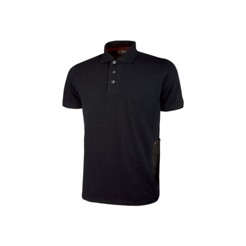 8033546381830-Polo noir manches courtes - Taille 3XL - Enjoy Gap U-Power-P_79441610_1-0