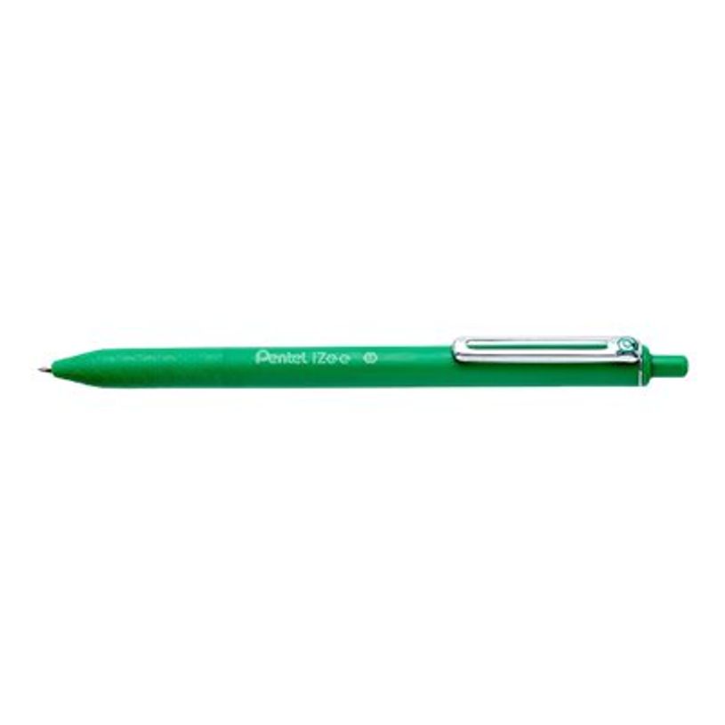 0884851041203-Pentel iZee - Stylo à bille rétractable - vert - 1 mm - pointe large-P_79442688_2-1