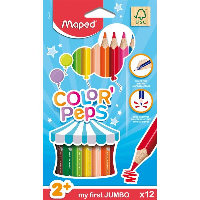 3154148340102-Maped Color'Peps Jumbo - 12 Crayons de couleur triangulaires-P_834010_1-0