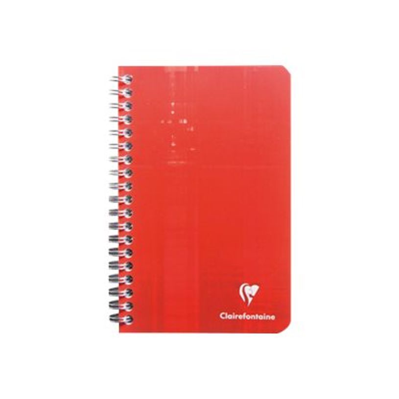 3329680686821-Clairefontaine - Carnet à spirale 11 x 17 cm - 100 pages - petits carreaux (5x5 mm) - disponi-P_999991636_1-0