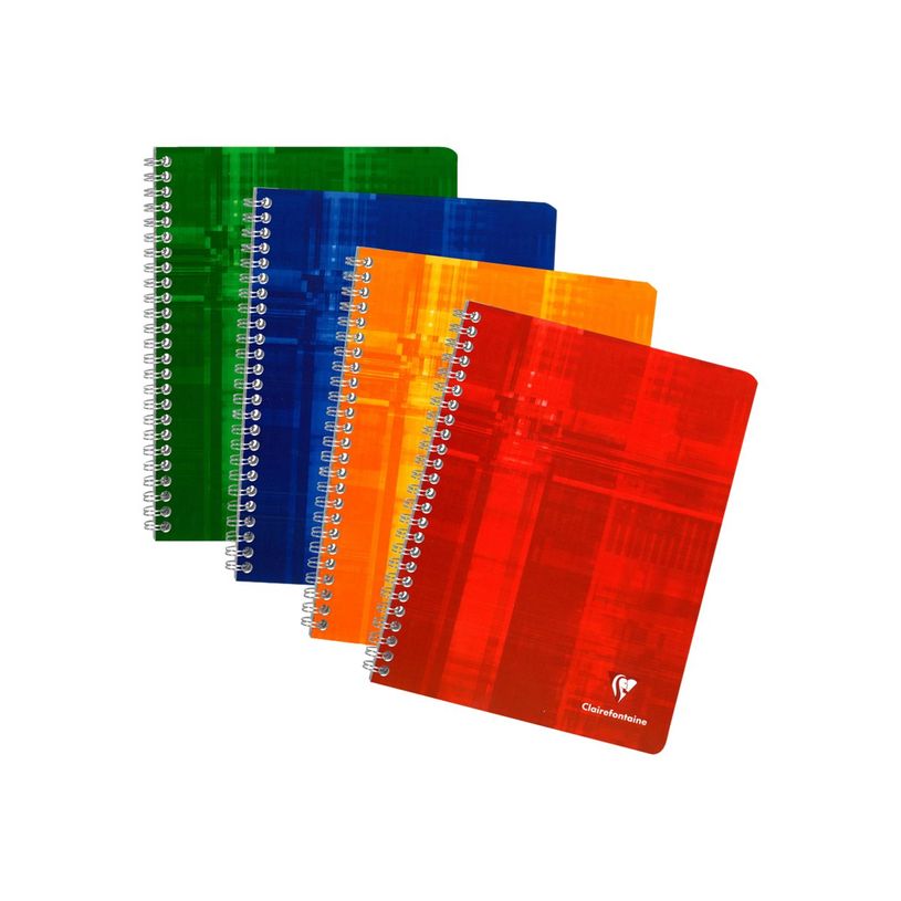 3329680687217-Clairefontaine - Cahier à spirale 17 x 22 cm - 100 pages - grands carreaux (Seyes) - disponi-P_999991638_2-1