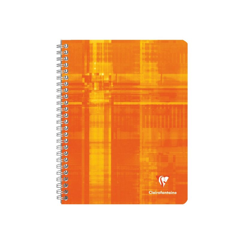 3329680687217-Clairefontaine - Cahier à spirale 17 x 22 cm - 100 pages - grands carreaux (Seyes) - disponi-P_999991638_4-3