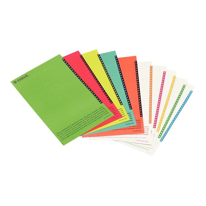 3249443258006-Esselte Orgarex - Insert de languette pour dossier - disponible en différents coloris-P_999991745_2-1