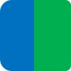 Bleu, vert