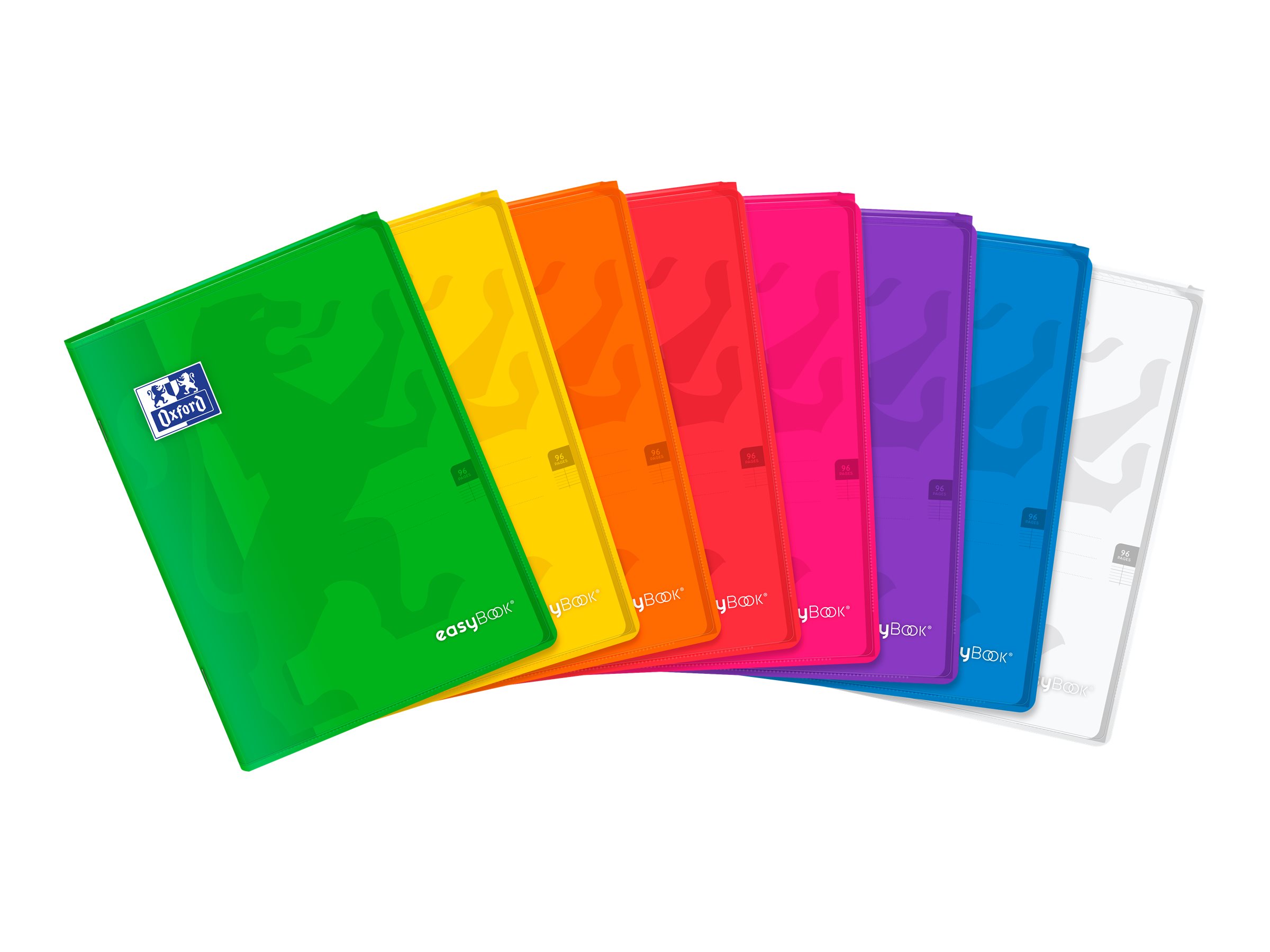 Page De Garde Cahier Ligne 7000 Oxford Easy Book - Cahier polypro A4 (21x29,7 cm) - 96 pages - grands carreaux (Seyes) - disponible dans différentes couleurs Pas Cher | Bureau Vallée
